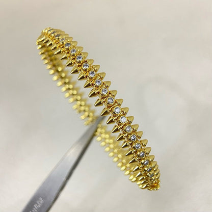 [Lumi Jewelery]CLASH  BRACELET 8MM DIAMONDS