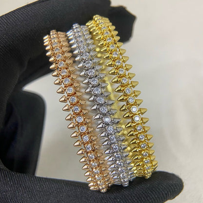 [Lumi Jewelery]CLASH  BRACELET 8MM DIAMONDS