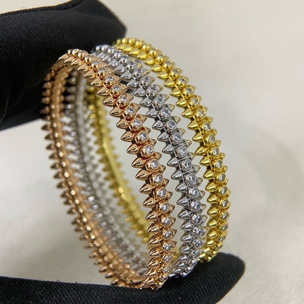 [Lumi Jewelery]CLASH  BRACELET 8MM DIAMONDS