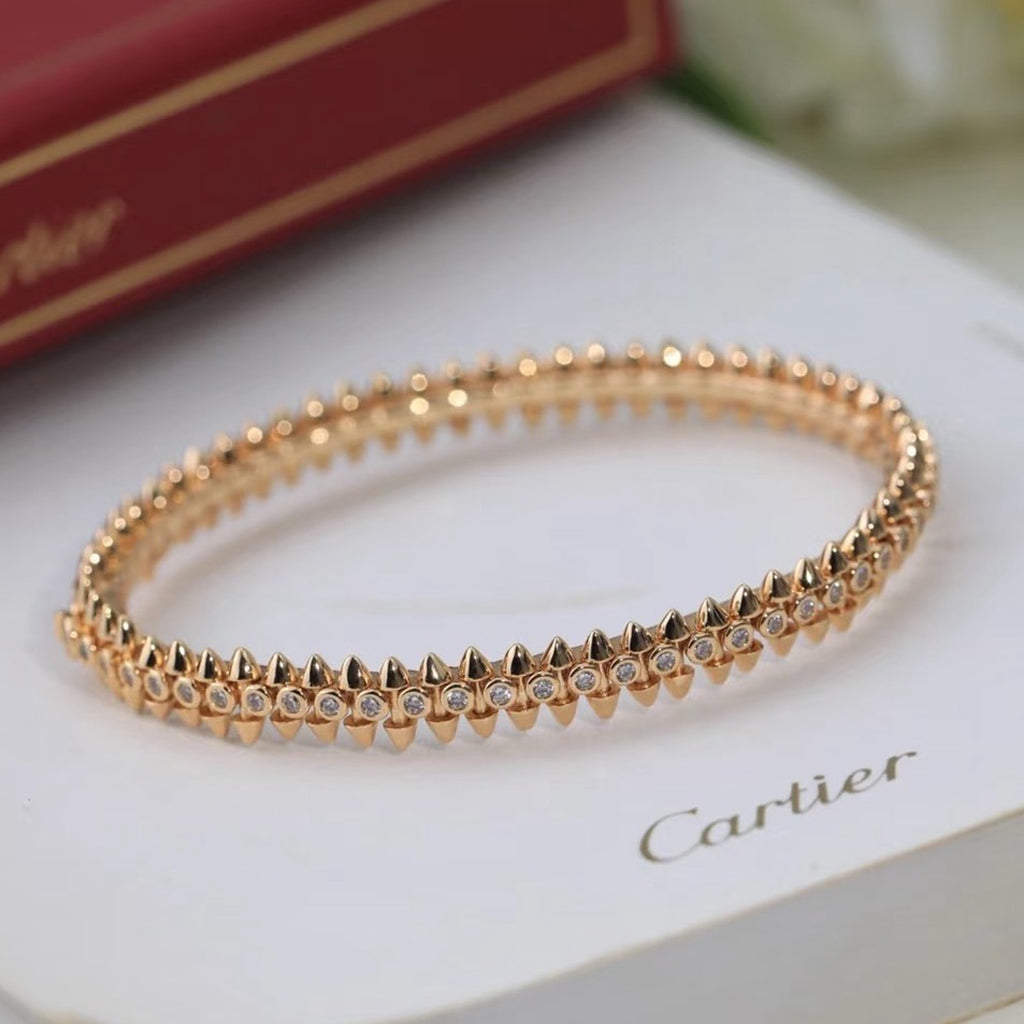 [Lumi Jewelery]CLASH  BRACELET 8MM DIAMONDS