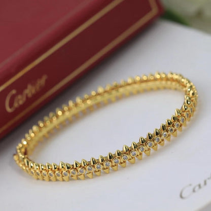 [Lumi Jewelery]CLASH  BRACELET 8MM DIAMONDS