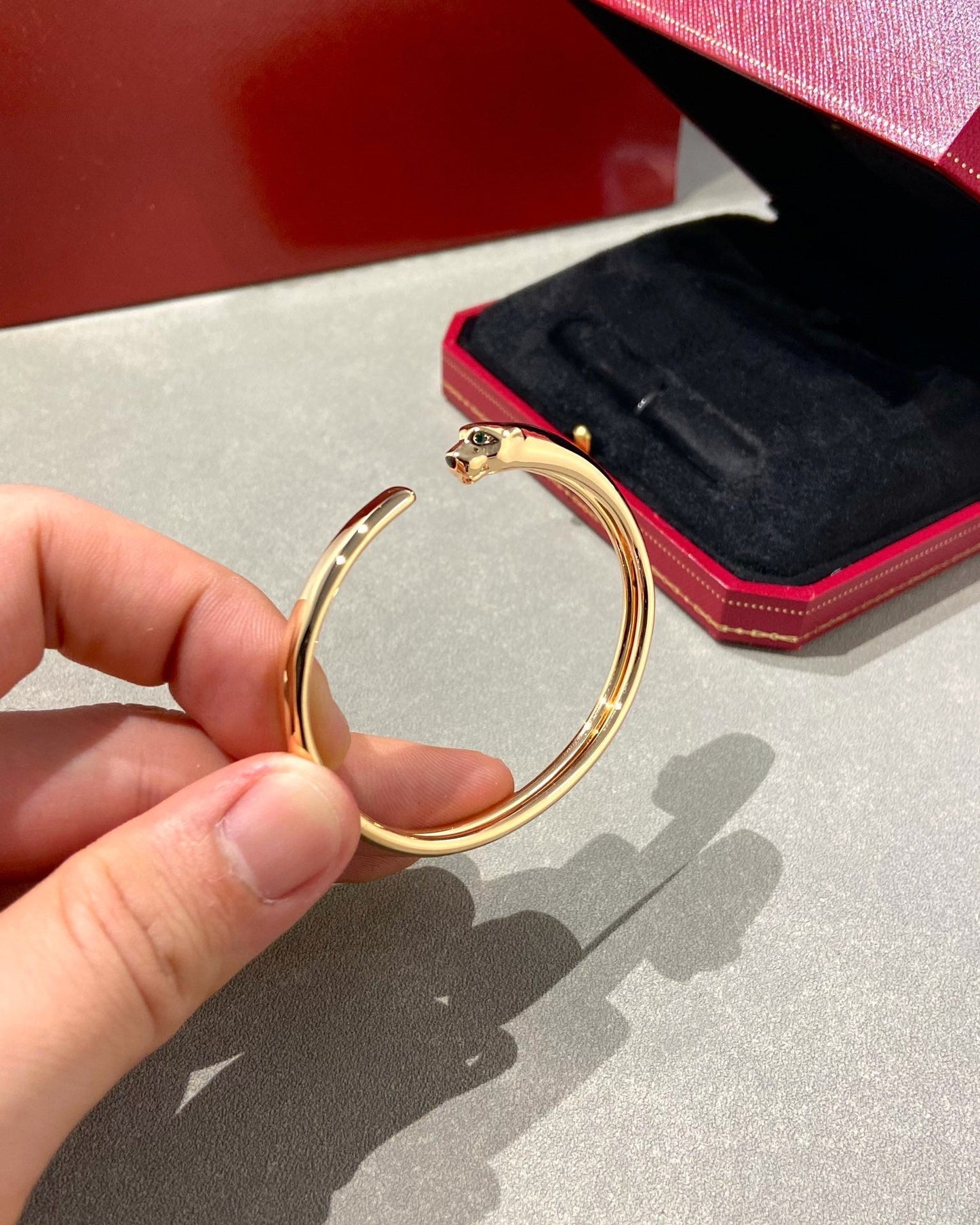 [Lumi Jewelery]PANTHERE OPEN BRACELET