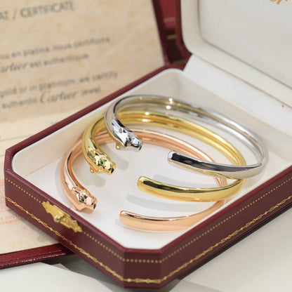 [Lumi Jewelery]PANTHERE OPEN BRACELET