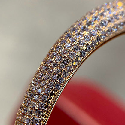 [Lumi Jewelery]PANTHERE HALF DIAMOND OPEN BRACELET