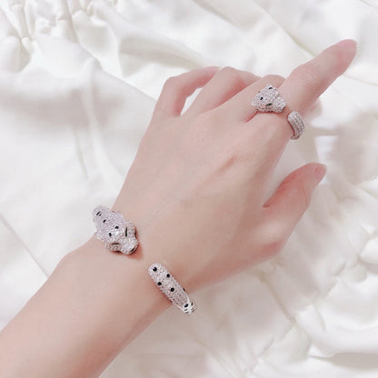 [Lumi Jewelery]PANTHERE BIG BRACELET DIAMONDS