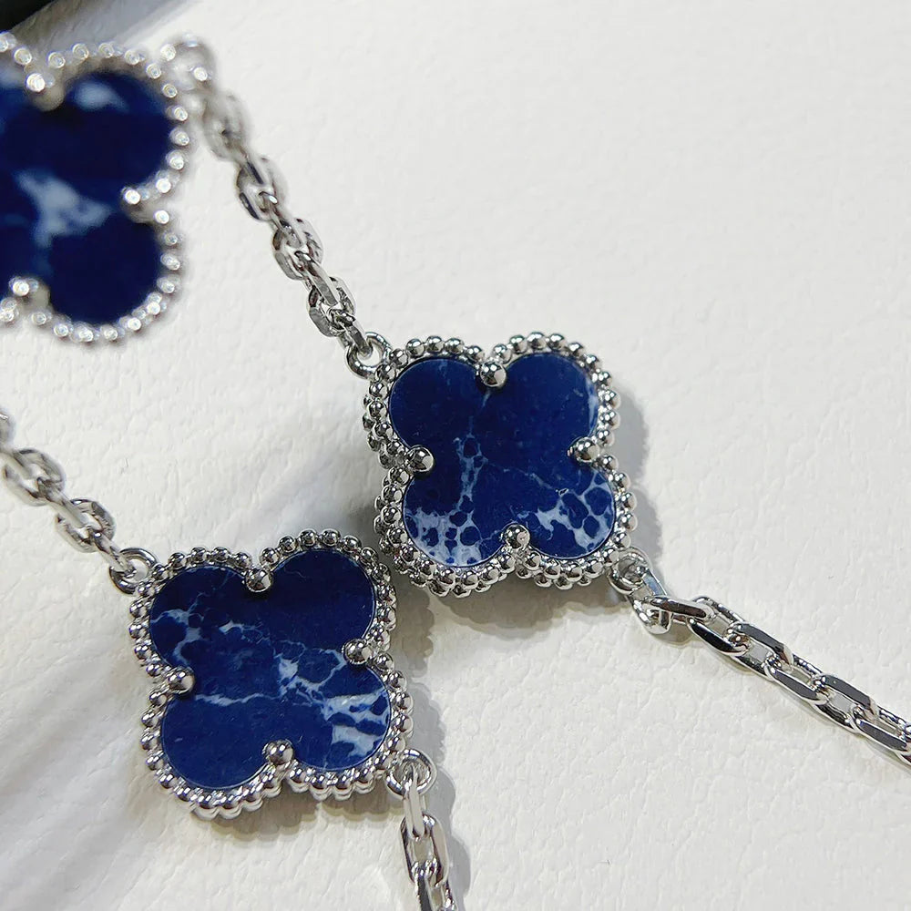 [Lumi Jewellery]CLOVER 5 MOTIF PIETERSITE BRACELET COLLECTION