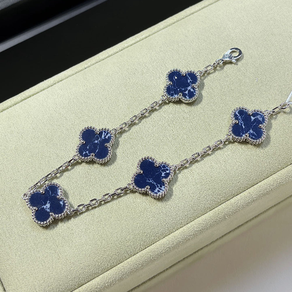 [Lumi Jewellery]CLOVER 5 MOTIF PIETERSITE BRACELET COLLECTION