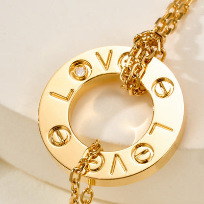 [Lumi Jewelery]LOVE BRACELET 2 DIAMOND