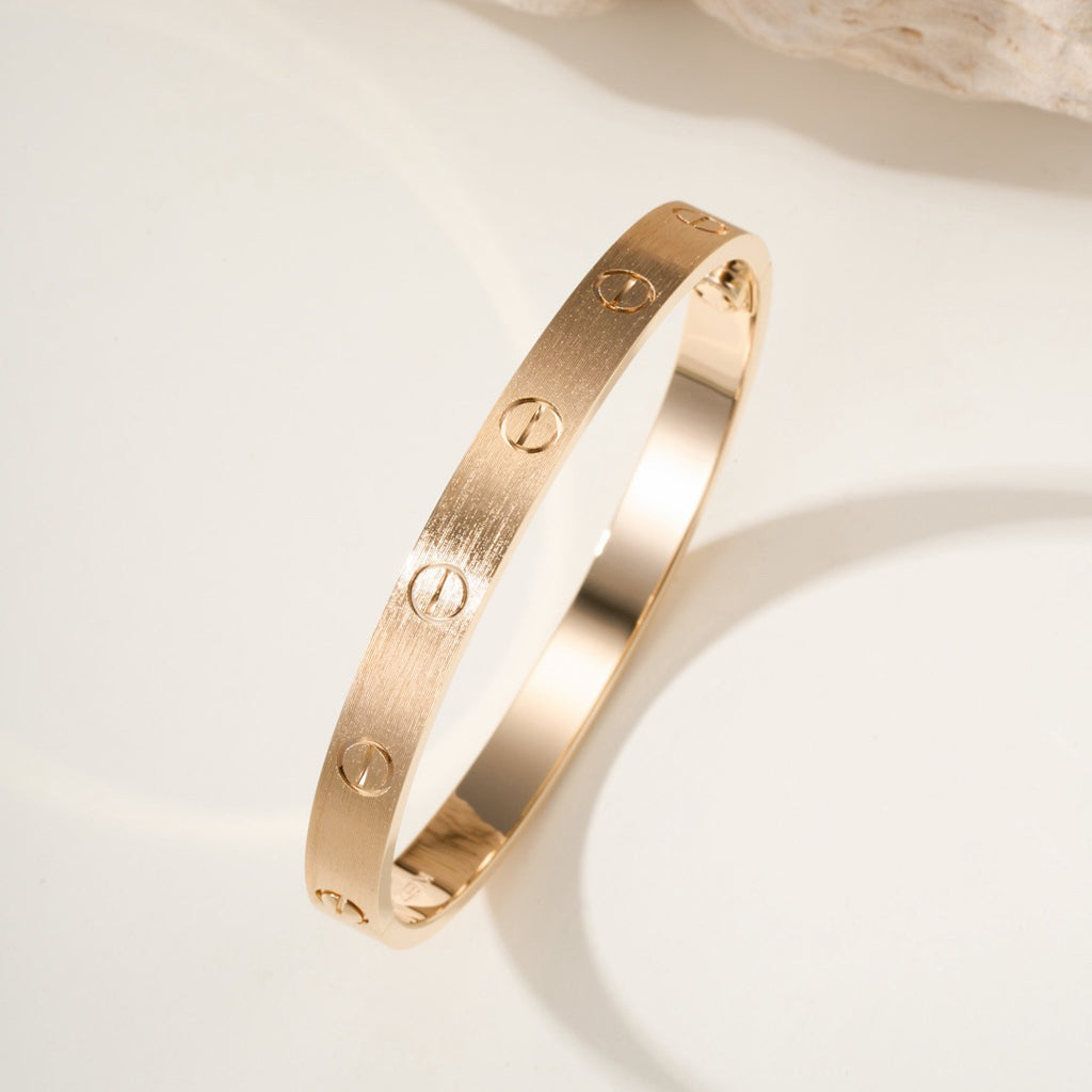 [Lumi Jewelery]LOVE BRACELET 6.1MM BRUSHED