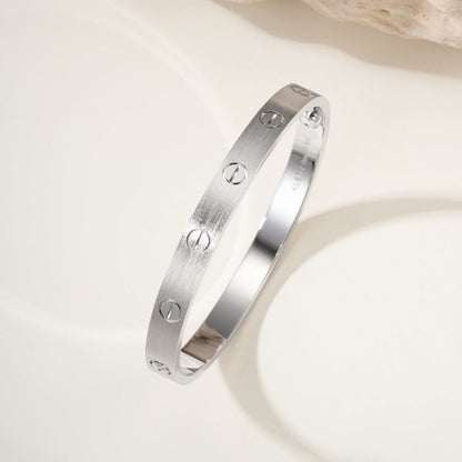 [Lumi Jewelery]LOVE BRACELET 6.1MM BRUSHED