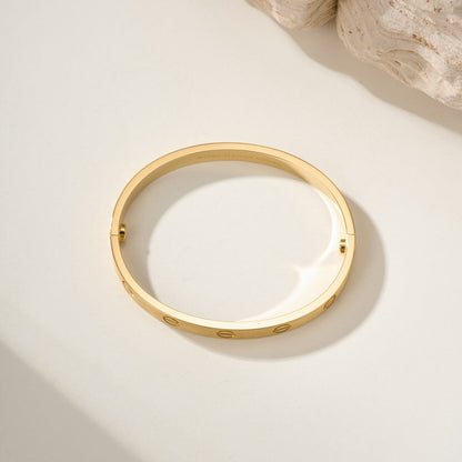 [Lumi Jewelery]LOVE BRACELET 6.1MM BRUSHED