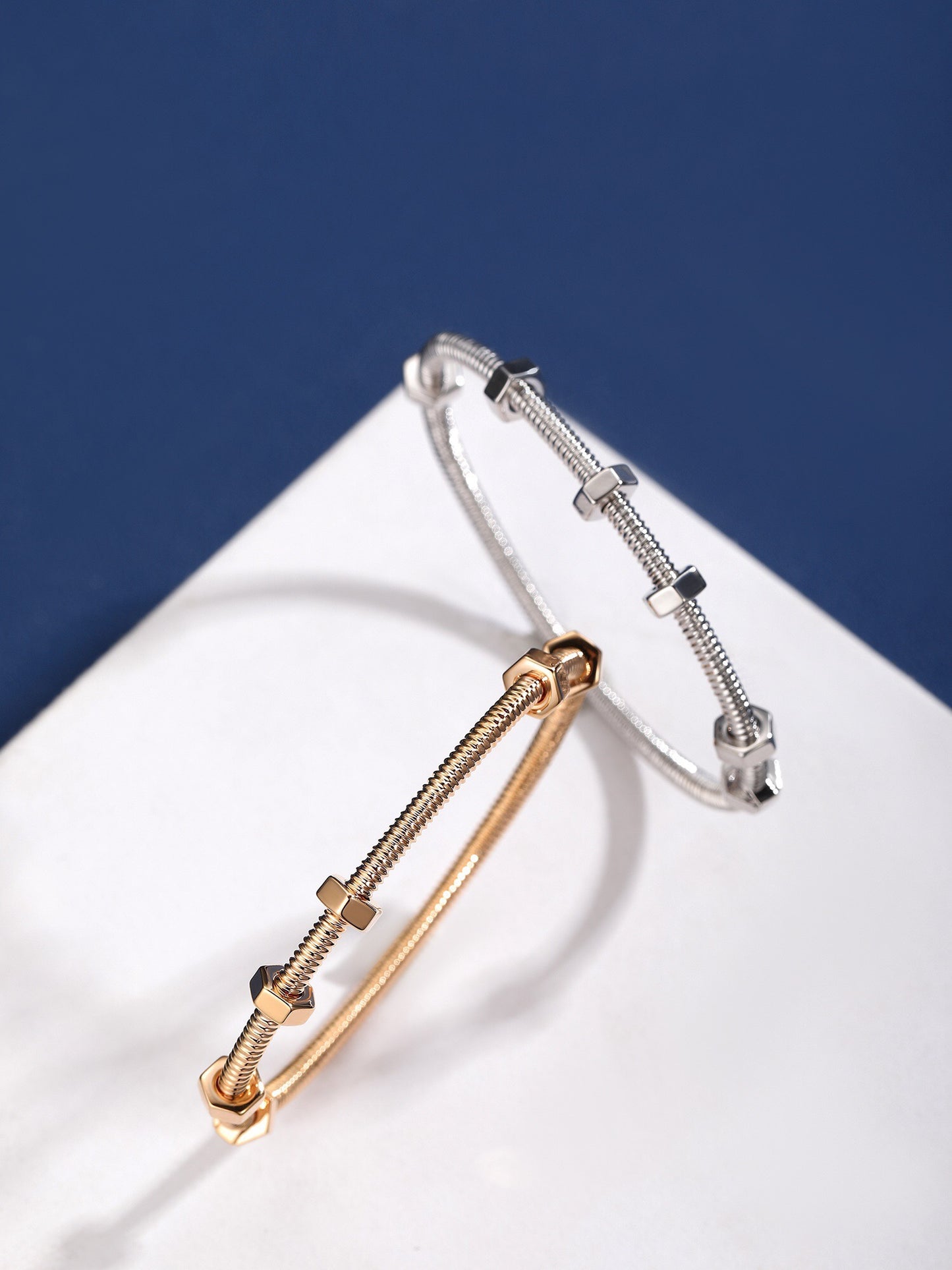 [Lumi Jewellery]CT- Ecrou Collection Nut & Screw Bracelet