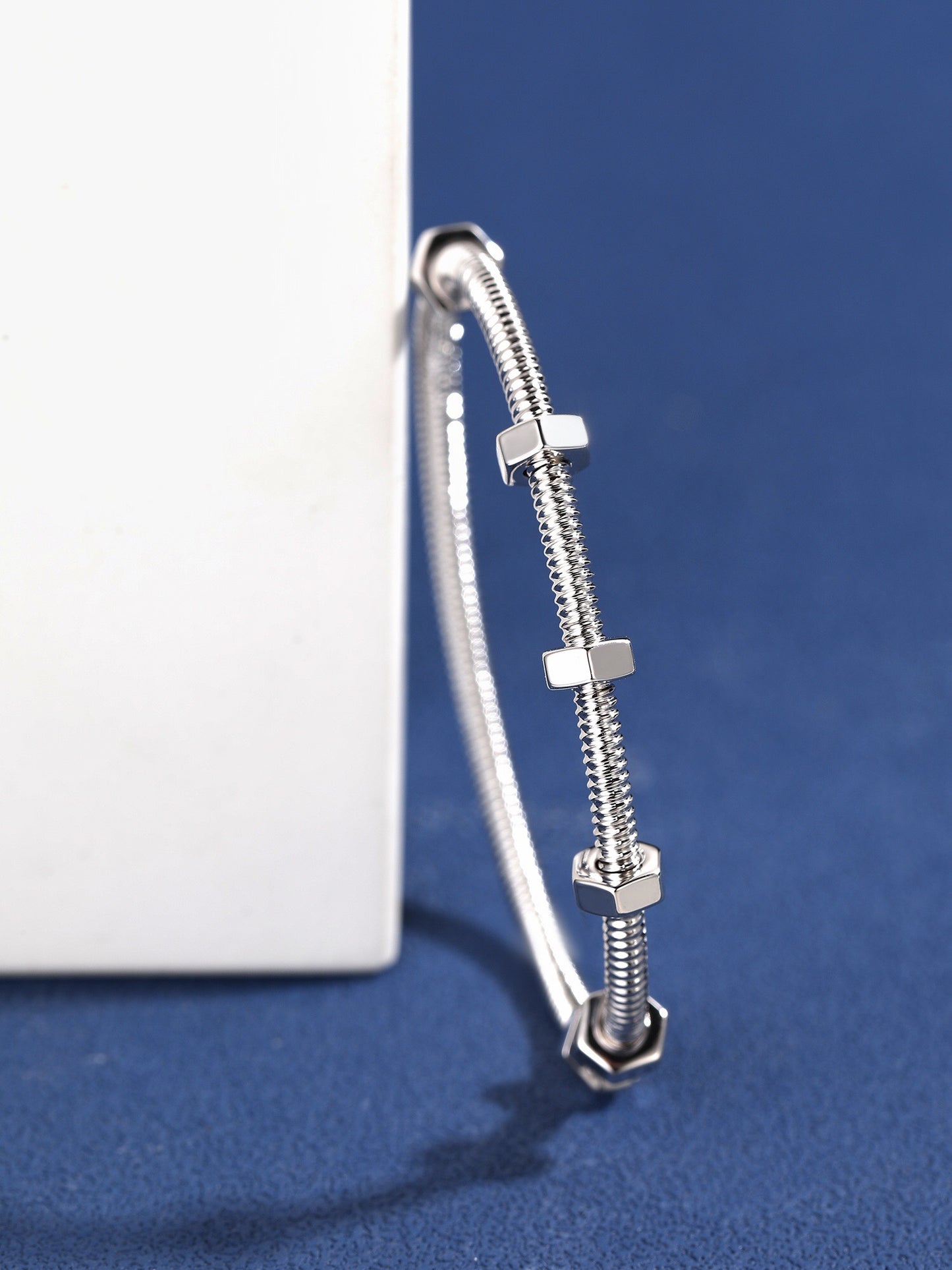 [Lumi Jewellery]CT- Ecrou Collection Nut & Screw Bracelet