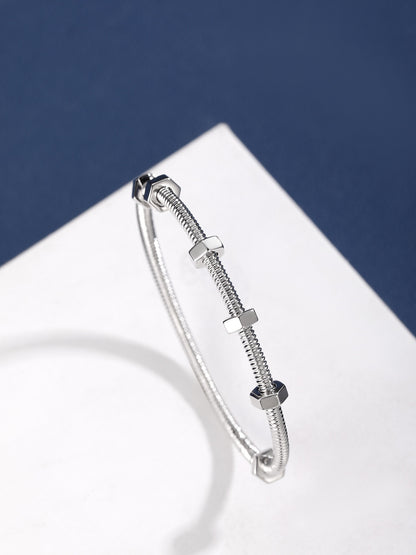 [Lumi Jewellery]CT- Ecrou Collection Nut & Screw Bracelet