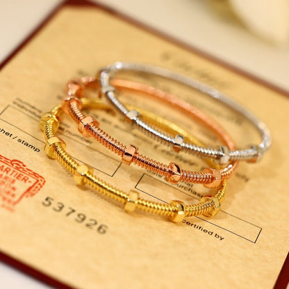 [Lumi Jewellery]CT- Ecrou Collection Nut & Screw Bracelet