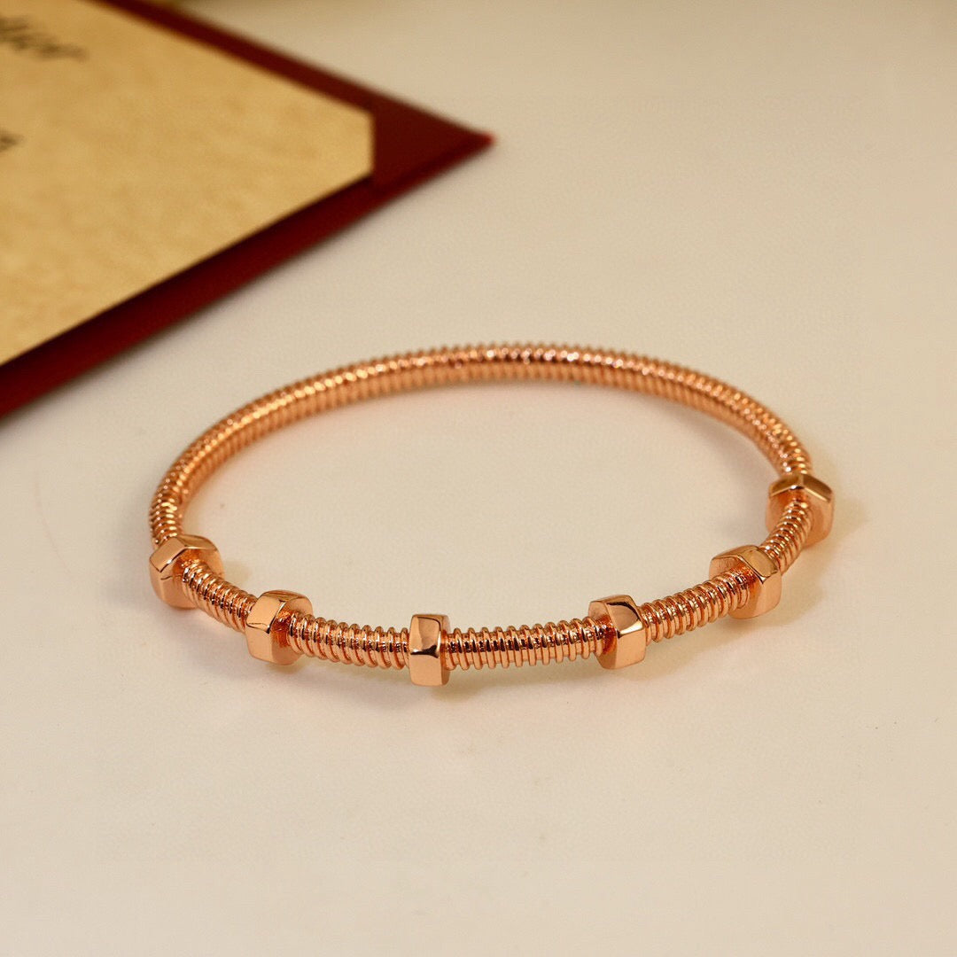 [Lumi Jewellery]CT- Ecrou Collection Nut & Screw Bracelet