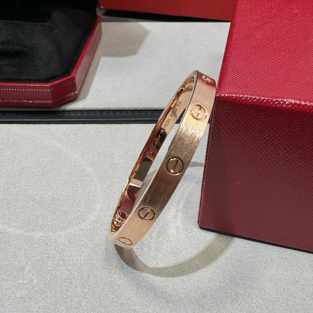 [Lumi Jewelery]LOVE BRACELET 6.1MM BRUSHED