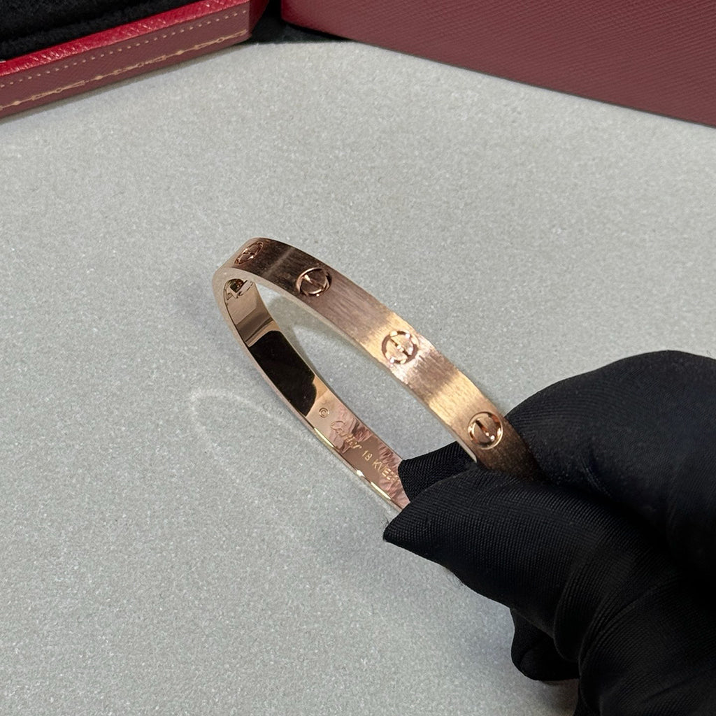 [Lumi Jewelery]LOVE BRACELET 6.1MM BRUSHED