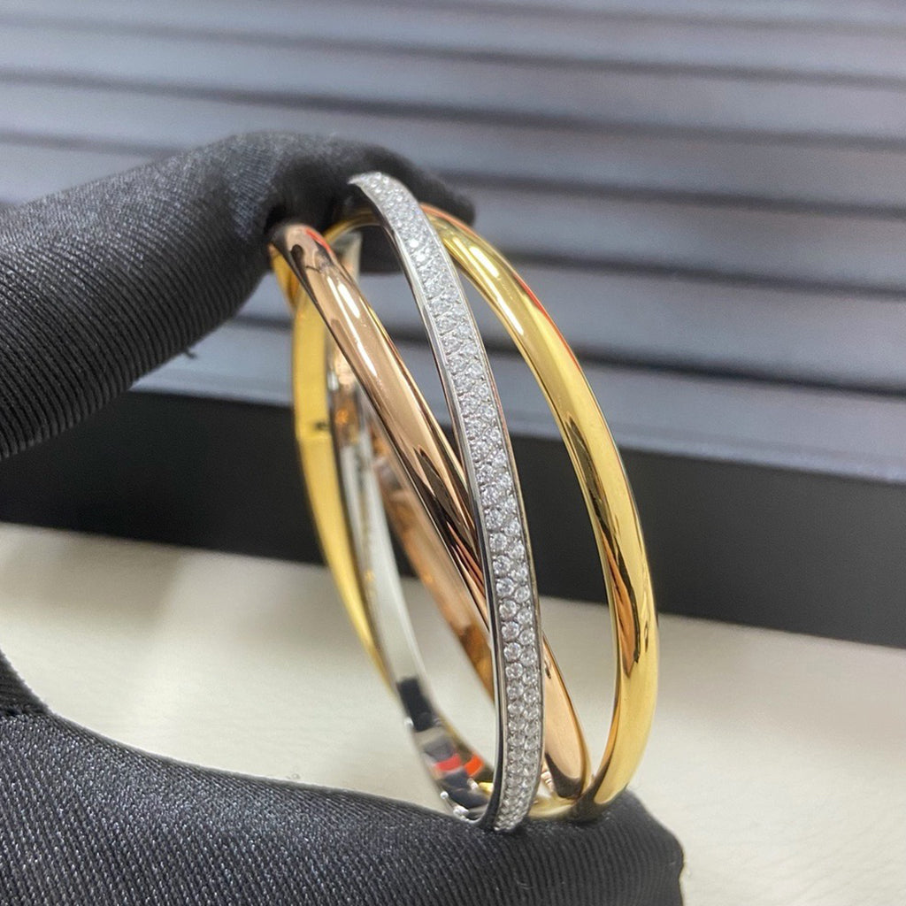 [Lumi Jewelery]TRINITY 2.8MM SMALL BRACELET