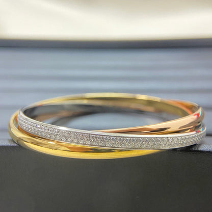 [Lumi Jewelery]TRINITY 2.8MM SMALL BRACELET