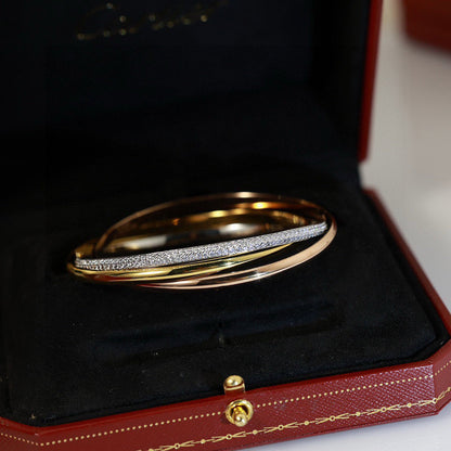 [Lumi Jewelery]TRINITY 2.8MM SMALL BRACELET