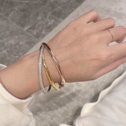 [Lumi Jewelery]TRINITY 2.8MM SMALL BRACELET