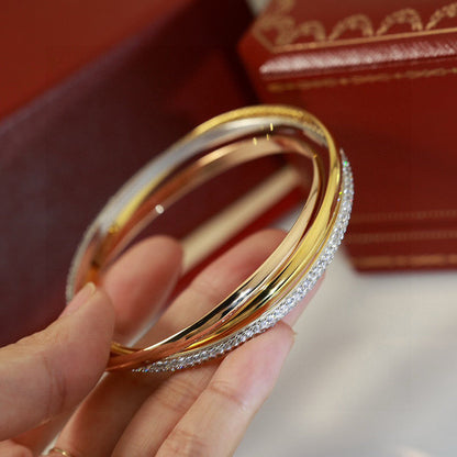 [Lumi Jewelery]TRINITY 2.8MM SMALL BRACELET