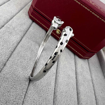 [Lumi Jewelery]PANTHERE DOUBLE HEADED OPEN BRACELET