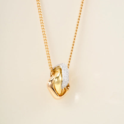 [Lumi Jewelery]TRINITY CUSHION NECKLACE COLLECTION