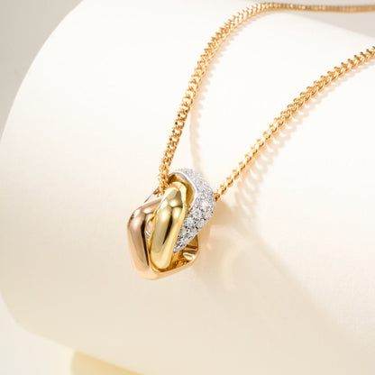 [Lumi Jewelery]TRINITY CUSHION NECKLACE COLLECTION