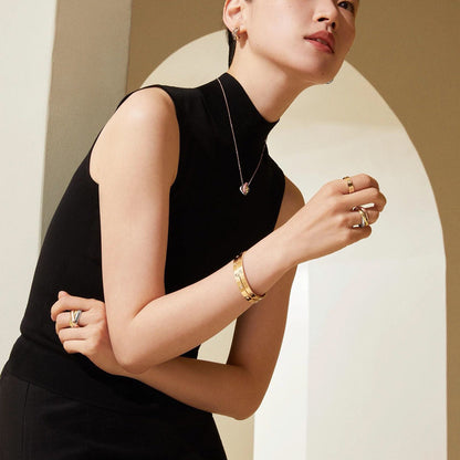 [Lumi Jewelery]TRINITY CUSHION NECKLACE COLLECTION