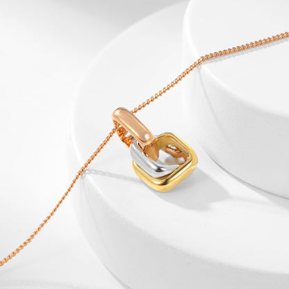 [Lumi Jewelery]TRINITY CUSHION NECKLACE COLLECTION