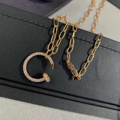 [Lumi] JUSTE NECKLACE FULL DIAMONDS