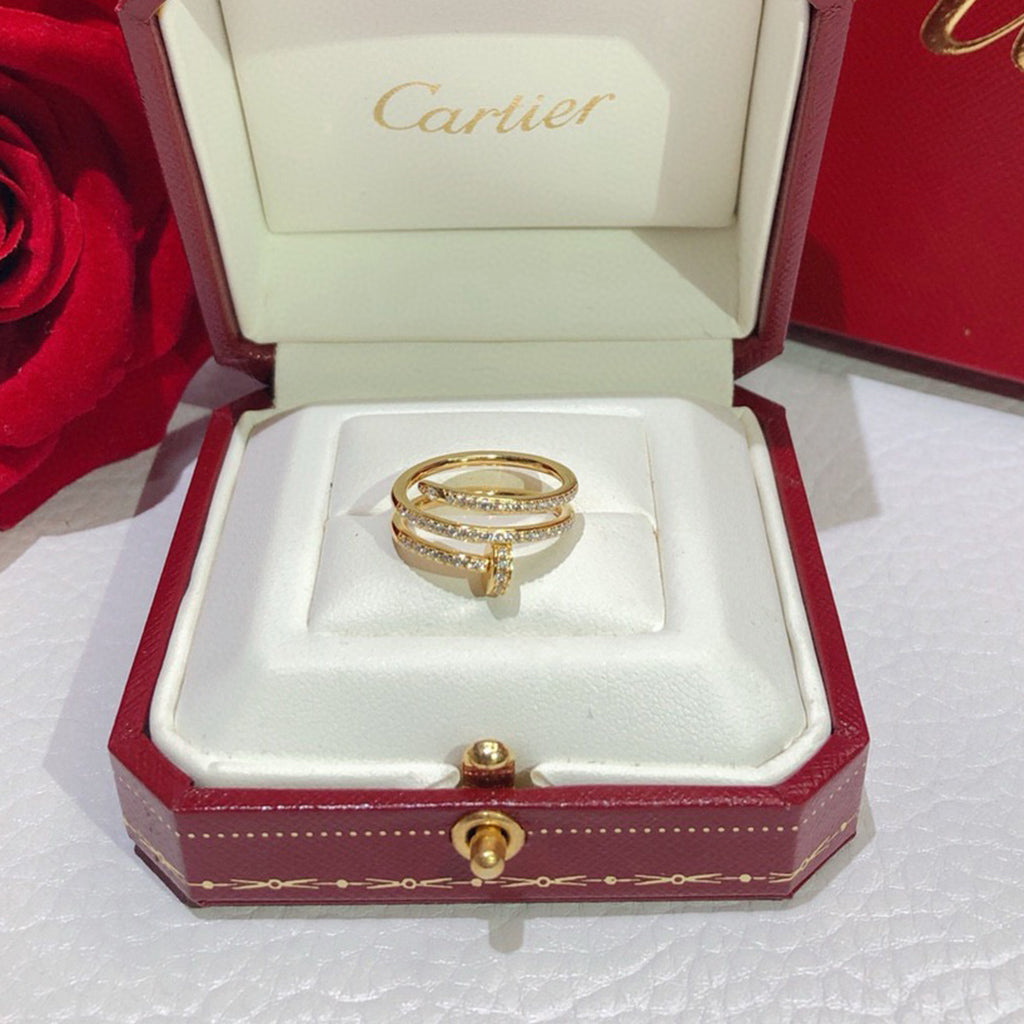 [Lumi Jewelery]JUSTE RING 4.8MM FULL DIAMOND