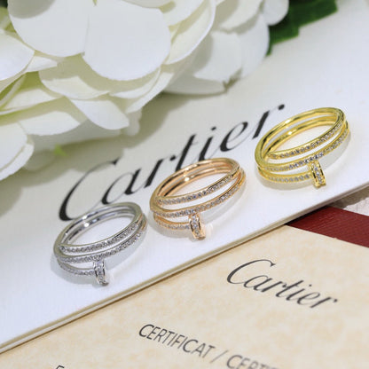 [Lumi Jewelery]JUSTE RING 4.8MM FULL DIAMOND