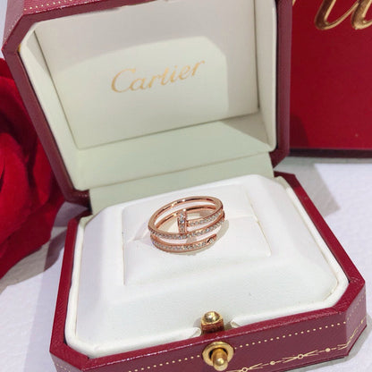 [Lumi Jewelery]JUSTE RING 4.8MM FULL DIAMOND