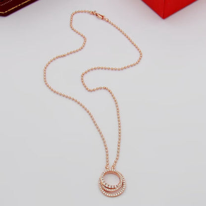[Lumi Jewelery]ETINCELLE  FULL DIAMOND NECKLACE