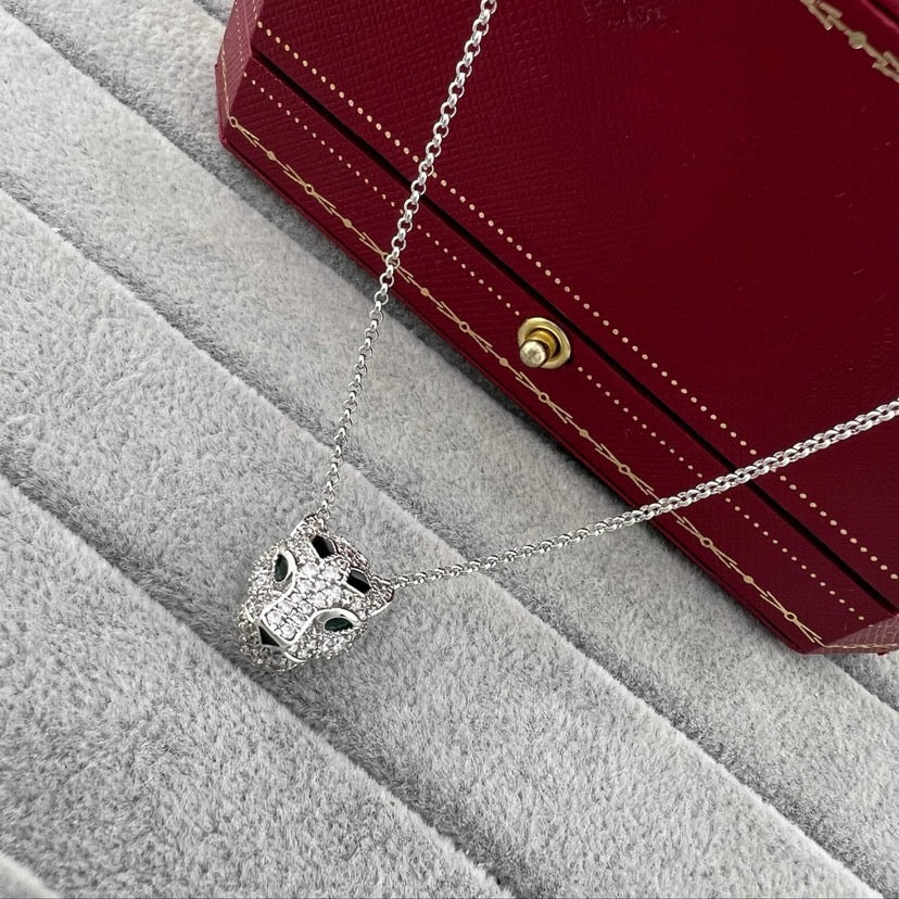 [Lumi Jewelery]PANTHERE FULL DIAMOND NECKLACE