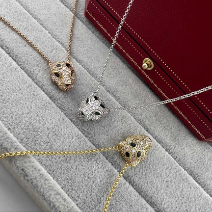 [Lumi Jewelery]PANTHERE FULL DIAMOND NECKLACE