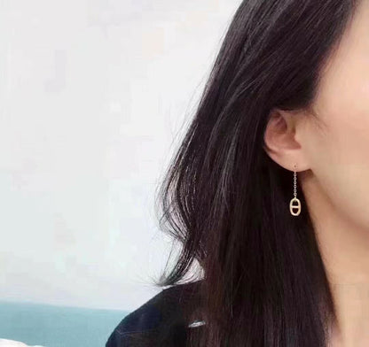 [Lumi Jewellery]CHAINE TASSEL EARRINGS