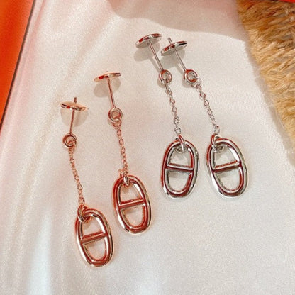 [Lumi Jewellery]CHAINE TASSEL EARRINGS