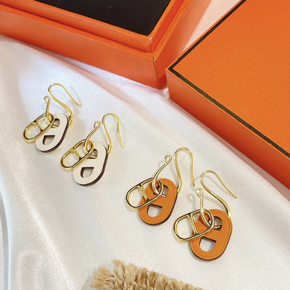 [Lumi Jewellery]HM O'MAILLON GOLD EARRINGS