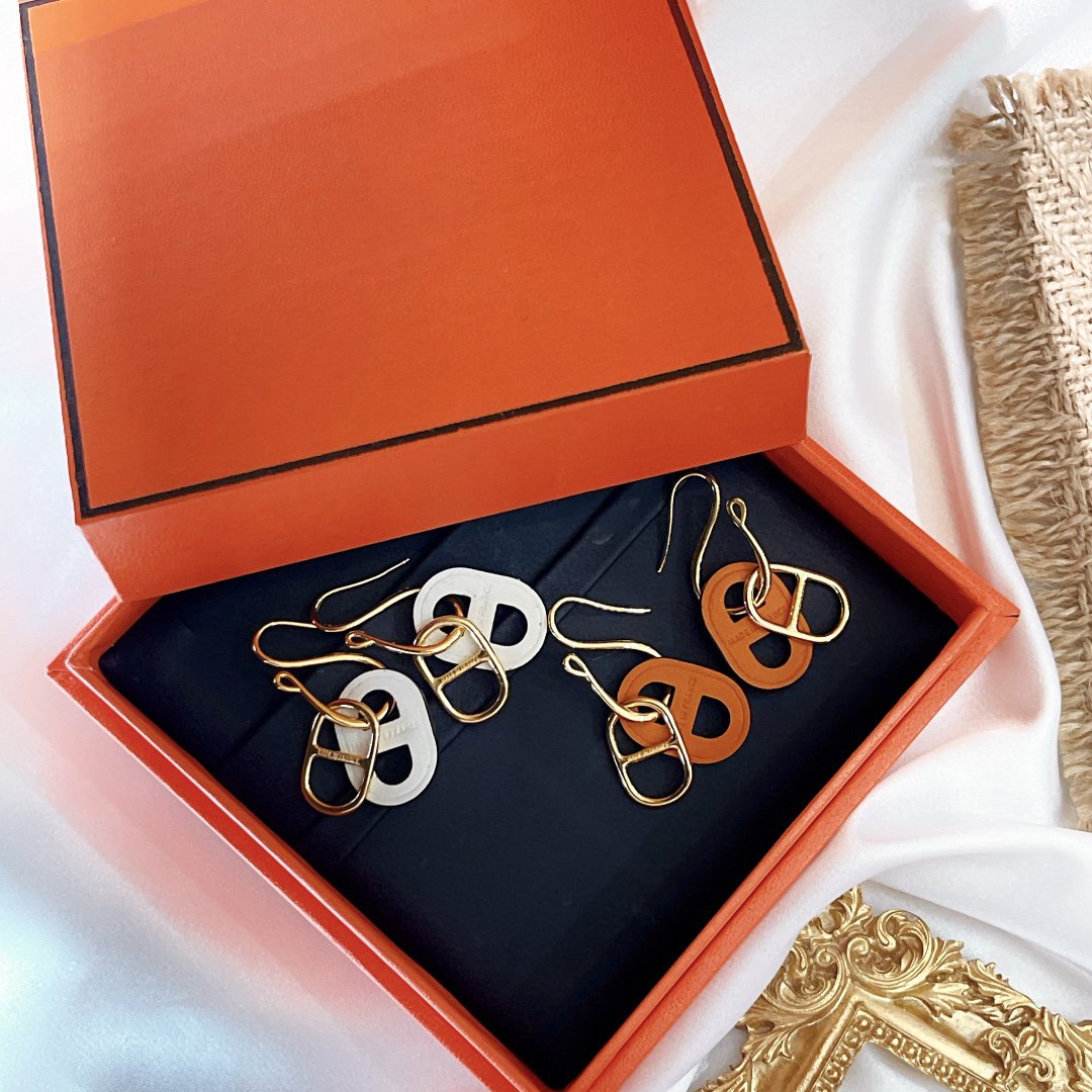 [Lumi Jewellery]HM O'MAILLON GOLD EARRINGS