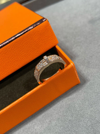 [Lumi Jewellery]KELLY PINK GOLD DIAMOND RING
