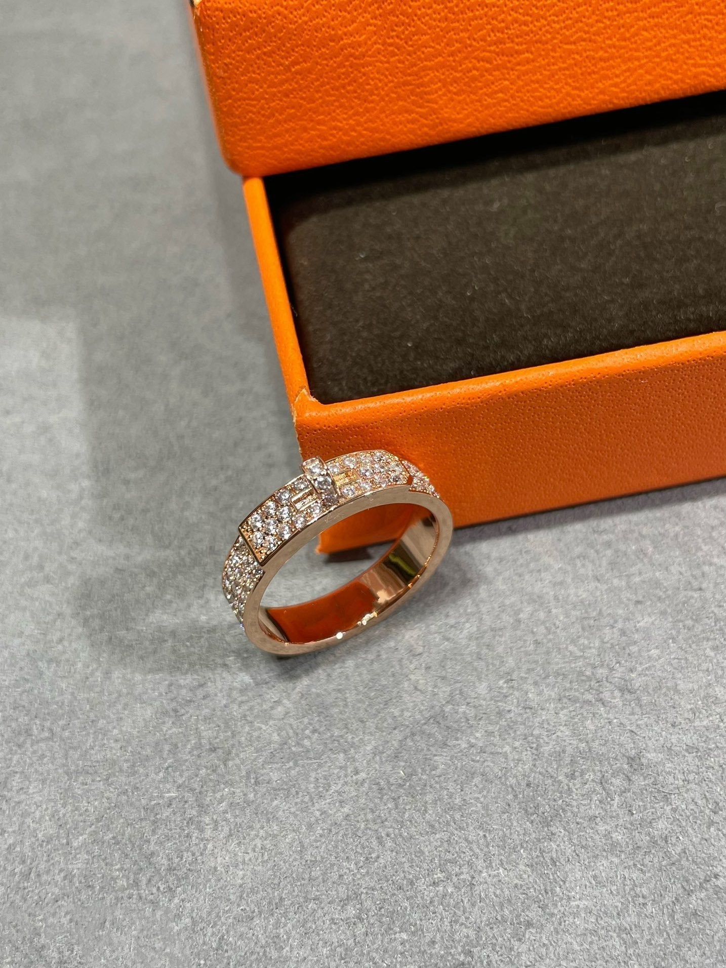 [Lumi Jewellery]KELLY PINK GOLD DIAMOND RING