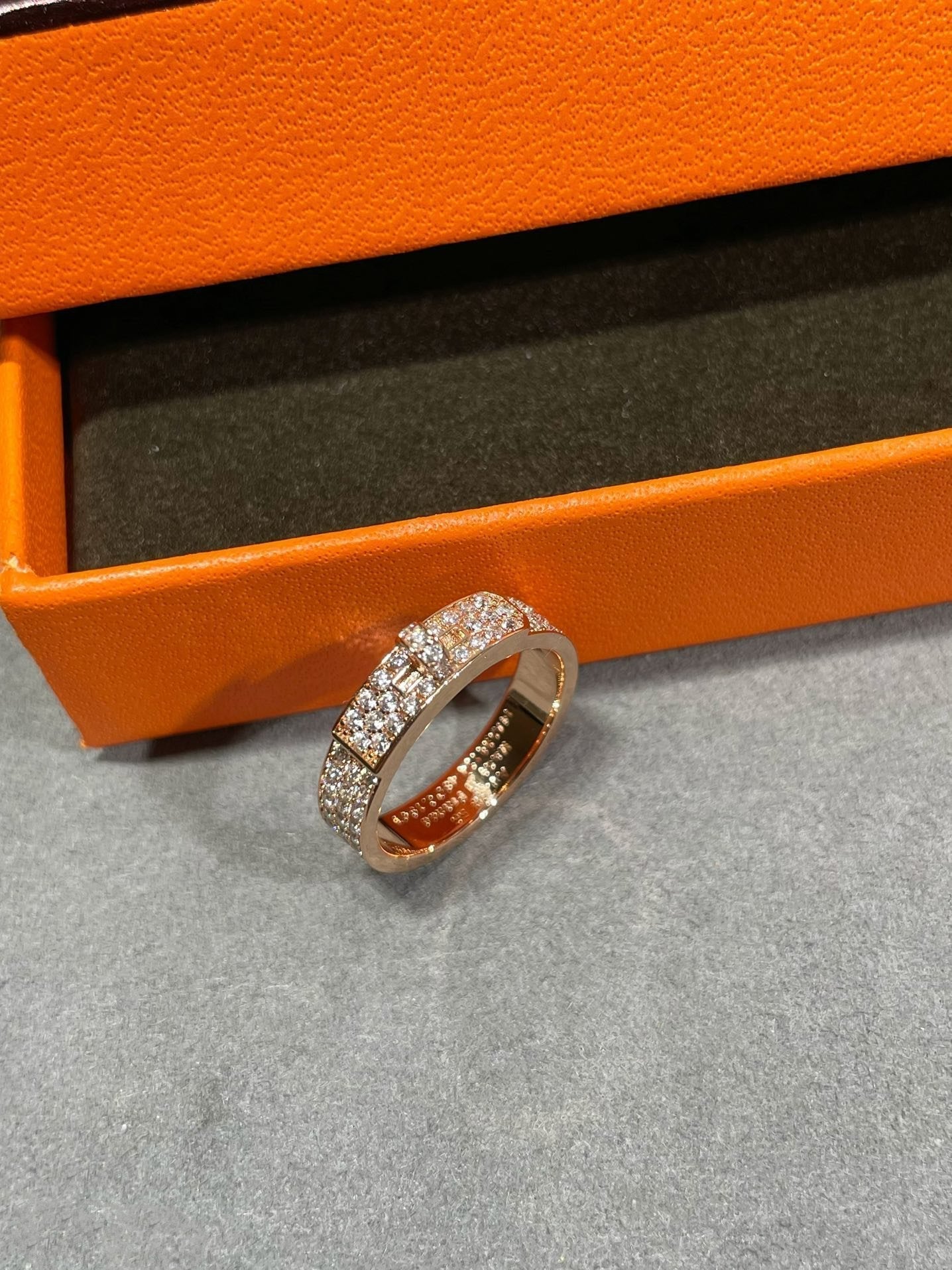 [Lumi Jewellery]KELLY PINK GOLD DIAMOND RING