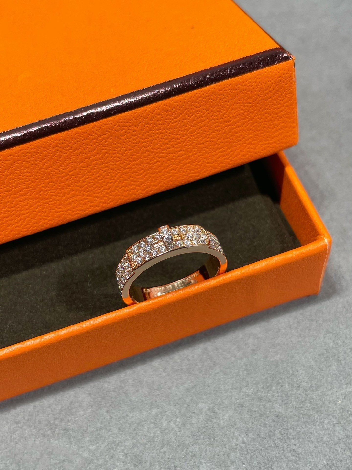 [Lumi Jewellery]KELLY PINK GOLD DIAMOND RING