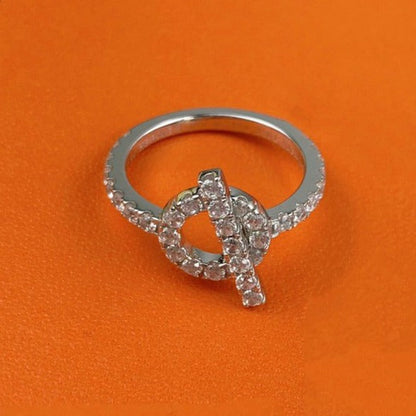 [Lumi Jewellery]ECHAPPEE RING SILVER DIAMOND