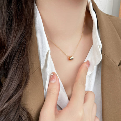 [Lumi Jewellery]BEE MINI PEDANT DIAMOND NECKLACE