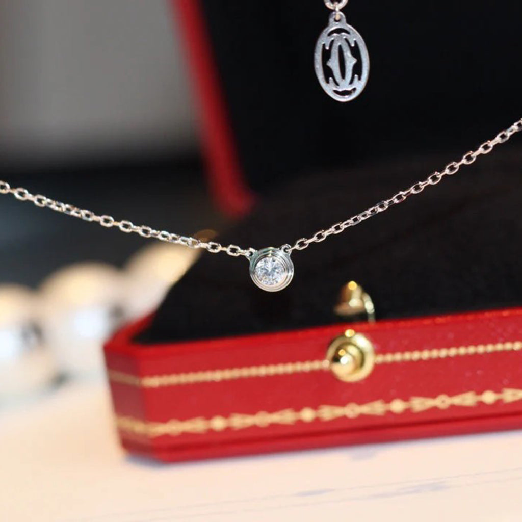 [Lumi Jewelery]DAMOUR DIAMOND NECKLACE